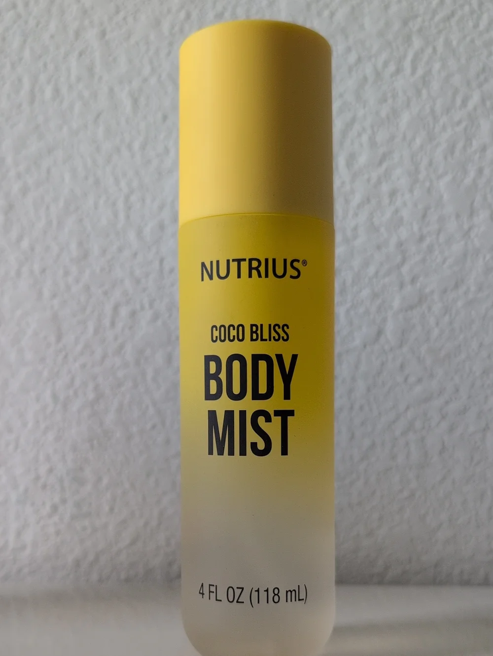 Nutrius Coco Bliss Body Mist — Yellow Body Mist